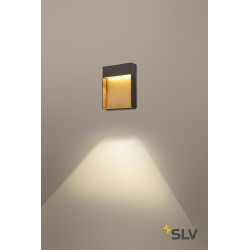 FLATT, applique LED extérieure anthracite, LED 14W, 3000/4000K, IP65