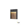 FLATT SENSOR, applique extérieure, anthracite/imitation bois, LED, 16W, 3000/4000K, IP54, avec détecteur de mouvements
