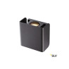 applique extérieure anthracite MANA OUT LED, 12W, 3000K, IP65, variable Triac
