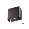 applique extérieure anthracite MANA OUT LED, 12W, 3000K, IP65, variable Triac