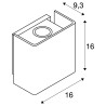 applique extérieure anthracite MANA OUT LED, 12W, 3000K, IP65, variable Triac