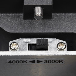ENOLA, applique extérieure ronde, L, anthracite, LED 35W, 3000K/4000K, IP65