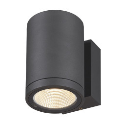 applique extérieure slv ENOLA rond, M, anthracite, LED 10W, 3000K/4000K, IP65