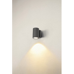 applique extérieure slv ENOLA rond, M, anthracite, LED 10W, 3000K/4000K, IP65