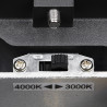 ENOLA, applique extérieure ronde, anthracite, LED 53W, grand modele en 3000K/4000K, IP65, up/down