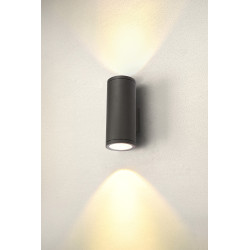 ENOLA, applique extérieure ronde, anthracite, LED 53W, grand modele en 3000K/4000K, IP65, up/down
