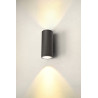 ENOLA, applique extérieure ronde, anthracite, LED 53W, grand modele en 3000K/4000K, IP65, up/down