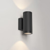 applique extérieure ronde, taille moyenne, ENOLA, anthracite, LED 19W, 3000K/4000K, IP65, up/down