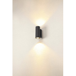 ENOLA, applique extérieure ronde, Small, anthracite, LED 7W, 3000K/4000K, IP65, up/down
