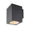ENOLA, applique extérieure carré, modele L, anthracite, LED 35W, 3000K/4000K