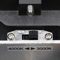 ENOLA, applique extérieure carré, modele L, anthracite, LED 35W, 3000K/4000K