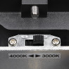 ENOLA, applique extérieure carré, modele L, anthracite, LED 35W, 3000K/4000K