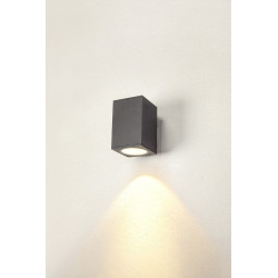 ENOLA, applique extérieure carré, modele L, anthracite, LED 35W, 3000K/4000K