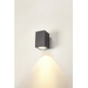 ENOLA, applique extérieure carré, modele L, anthracite, LED 35W, 3000K/4000K