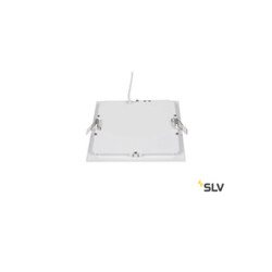 encastré de plafond intérieur carré SENSER 18, blanc mat, LED 9.7W, 3000K