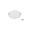 SENSER 24, encastré de plafond intérieur rond blanc mat, LED 12.5W, 3000K