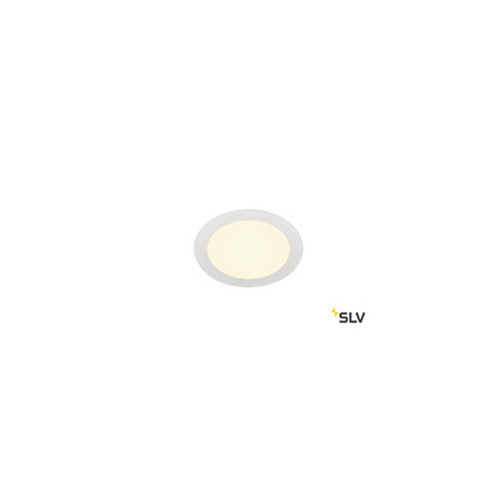 SENSER 18 SLV, encastré de plafond intérieur Rond blanc mat, LED 9.7W, 3000K