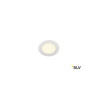 SENSER 12, encastré de plafond intérieur rond SLV, blanc mat, LED 6W, 3000K