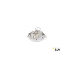 SENSER 12, encastré de plafond intérieur rond SLV, blanc mat, LED 6W, 3000K