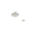 SENSER 12, encastré de plafond intérieur rond SLV, blanc mat, LED 6W, 3000K