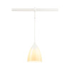 suspension pour EASYTEC II, blanche en céramique, E14 max 60W