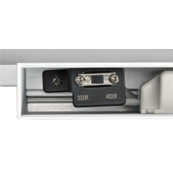 GLENOS, luminaire de miroir profilé, blanc, SMD LED, 12,6W, 3000K