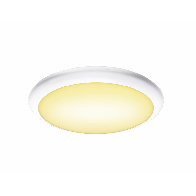 RUBA, applique et plafonnier extérieur, blanc, LED, 22W, 3000/4000K, interrupteur CCT