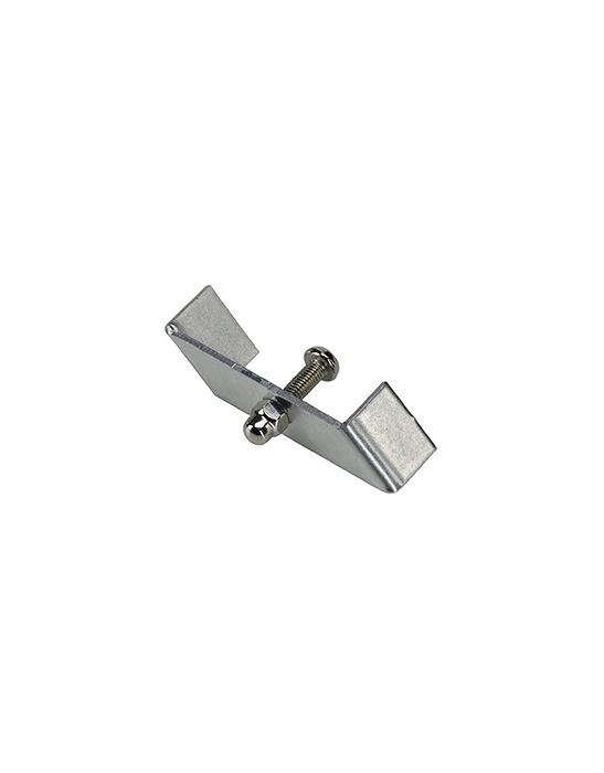 Support de fixation, pour rail 1 allumage à encastrer, intérieur, nickel mat