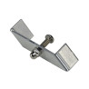 Support de fixation, pour rail 1 allumage à encastrer, intérieur, nickel mat