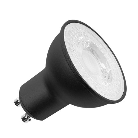 Source LED QPAR51, noir, GU10, 2700K