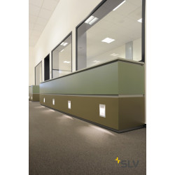 DOWNUNDER PUR 150, encastré mural intérieur, blanc, LED, 5,2W, 3000K