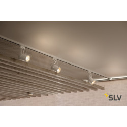 EURO SPOT TRACK, spot pour rail 3 allumages, intérieur, blanc, GU10/QPAR51, 25W max