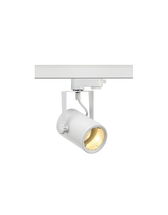 EURO SPOT TRACK, spot pour rail 3 allumages, intérieur, blanc, GU10/QPAR51, 25W max