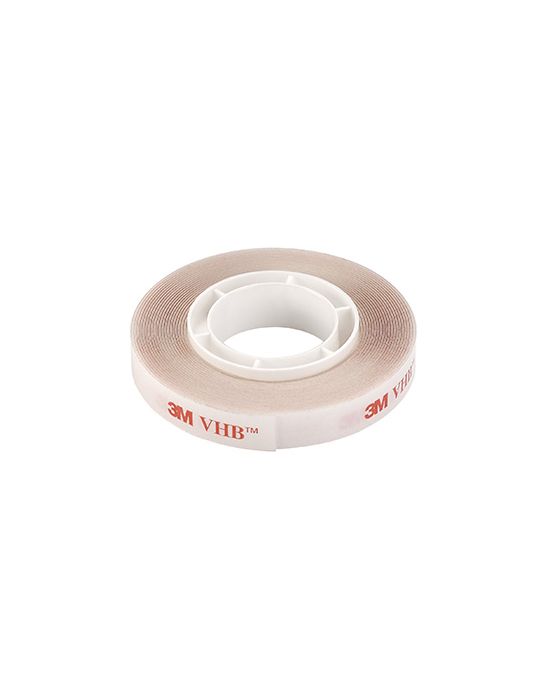 Adhésif double-face, 3 m, transparent