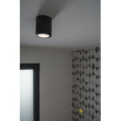 SITRA, plafonnier extérieur, anthracite, GX53/TCR-TSE, 9W max, IP44