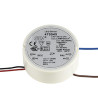 Alimentation LED, intérieur, 12V, 12W, ronde, blanc