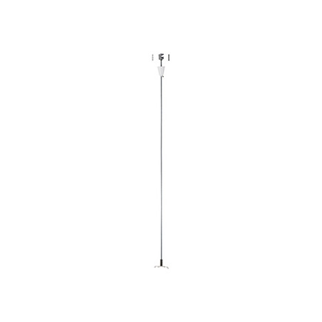 S-TRACK, suspension rigide, pour rail 3 allumages, intérieur, blanc