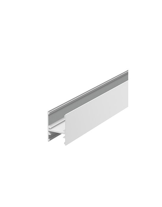 H-PROFIL, profil en saillie, 2 m, blanc