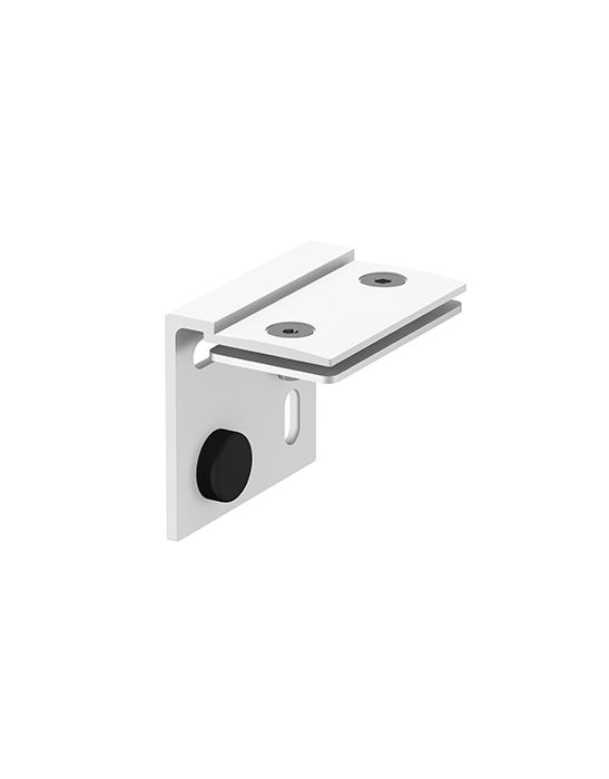 H-PROFIL, supports muraux, blanc, 2 pièces
