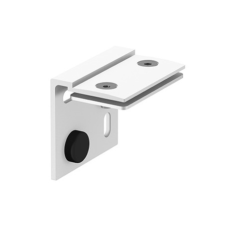 H-PROFIL, supports muraux, blanc, 2 pièces