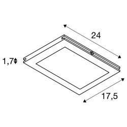 PLYTTA, spot pour câble tendu T.B.T. TENSEO, intérieur, noir, LED, 9W, 2700K