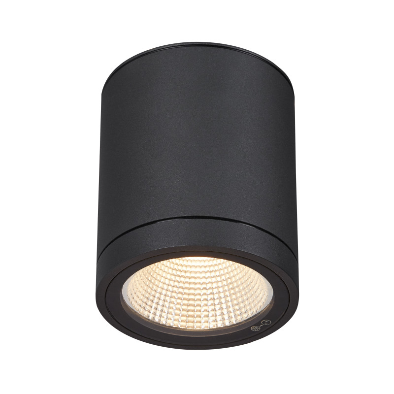 ENOLA, plafonnier extérieur, rond, M, anthracite, LED, 10W, 3000K/4000K, IP65