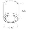 ENOLA, plafonnier extérieur, rond, M, anthracite, LED, 10W, 3000K/4000K, IP65