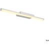 GLENOS 60, luminaire de miroir profilé, gris argent, SMD LED 12,6W, 3000K