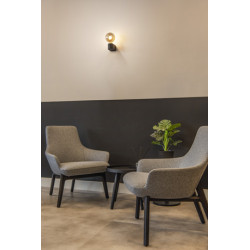 FITU CUBE, applique intérieure, noir, E27, 20W max
