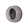 MANA, applique intérieure, base, rond, anthracite