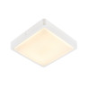 AINOS SENSOR, applique et plafonnier extérieur, carré, blanc, LED, 18W, 3000K/4000K, IP65, détecteur de mouvement