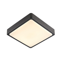 applique et plafonnier extérieur AINOS, carré, anthracite, LED 17W, 3000K/4000K, IP65