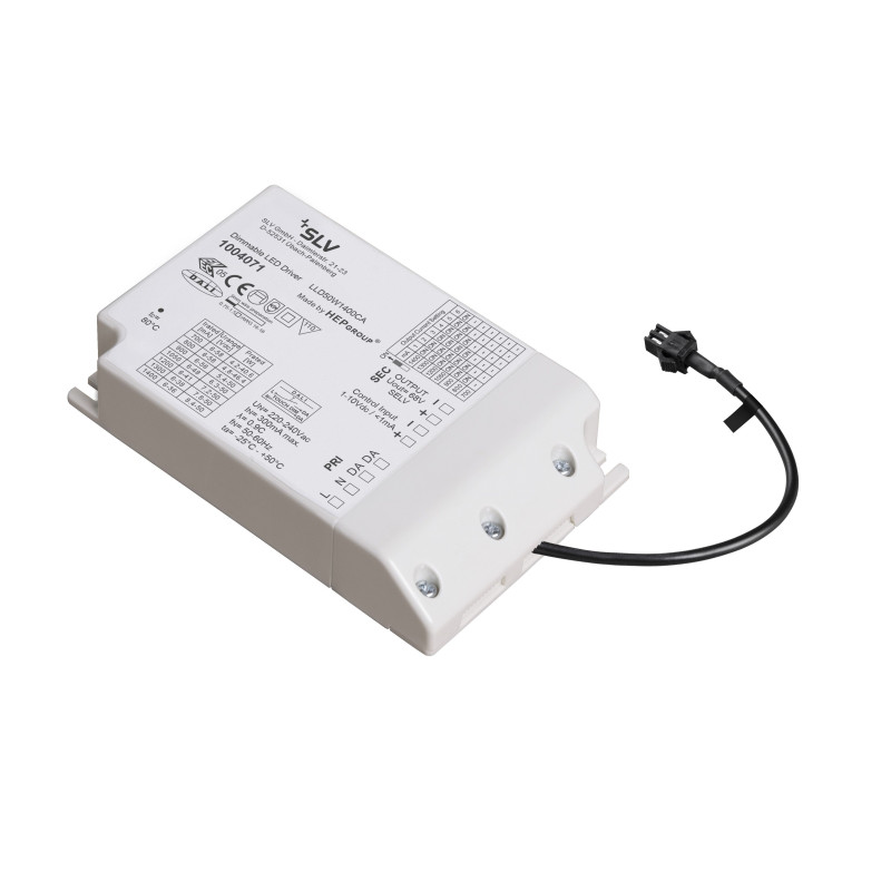 Alimentation LED, intérieur, blanc, 1050mA, 4,2-50W, variable Dali