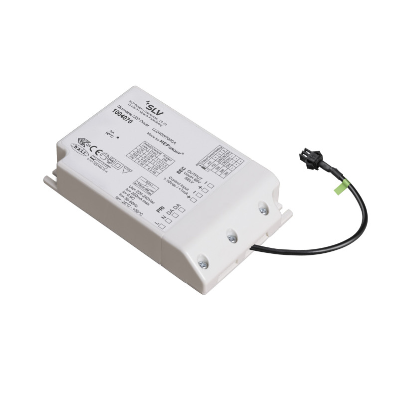 Alimentation LED, intérieur, blanc, 250/350/500/700mA, 1,5-40,6W